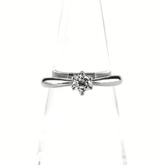 ダイヤモンド デザインリング プラチナ 指輪 リング 7.5号 Pt900 ダイヤモンド レディース ノンブランドジュエリー 【中古】nbjwl