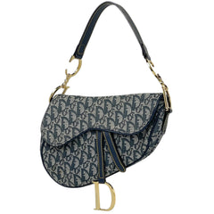 クリスチャンディオール トロッター柄 サドルバッグ ショルダーバッグ キャンバス レディース ブランドバッグ・小物 【中古】brbag