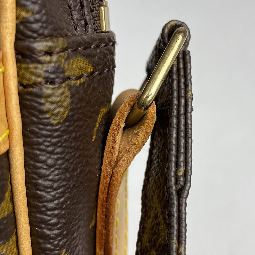 ルイ・ヴィトン ダヌーブ 斜め掛け ショルダーバッグ モノグラム ブラウン M45266 レディース 【中古】brbag