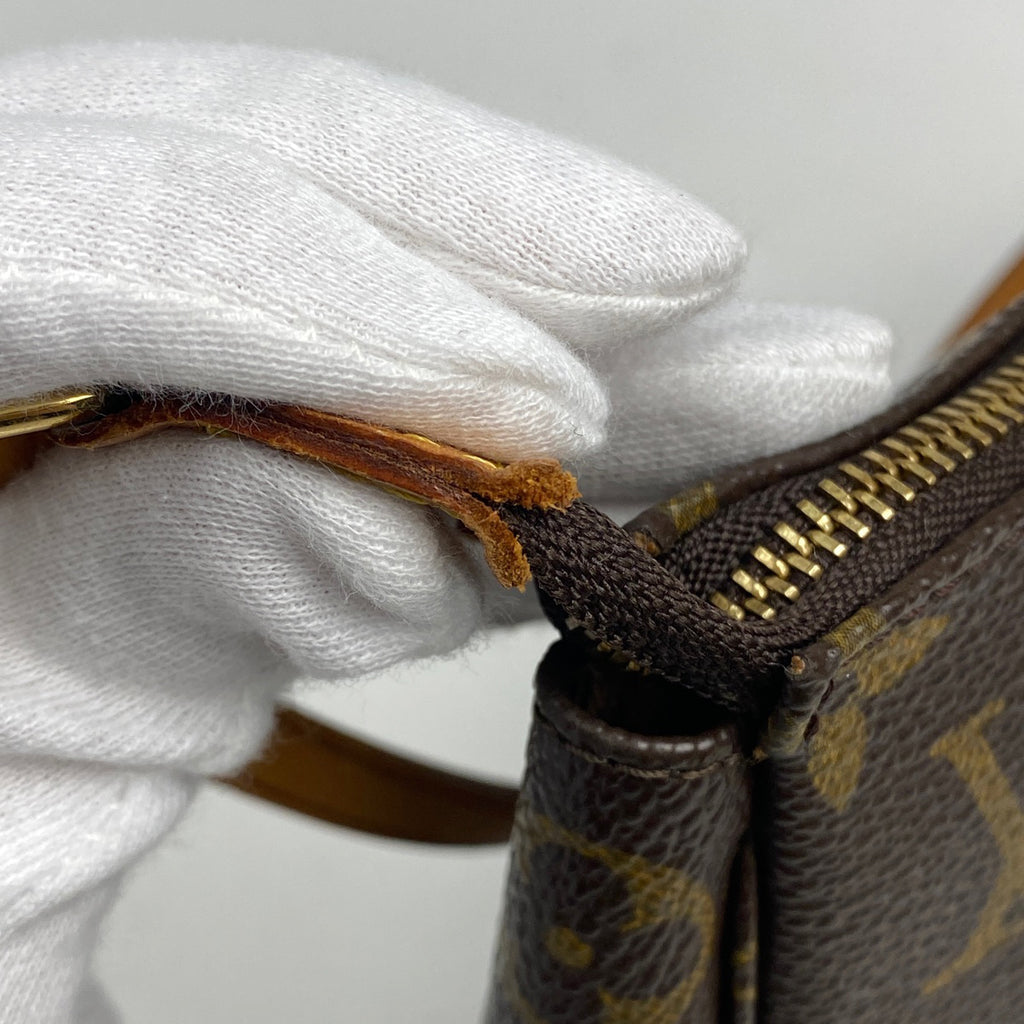 ルイ・ヴィトン ポシェット アクセソワール メイク コスメ アクセサリーポーチ モノグラム ブラウン M51980 レディース 【中古】brbag