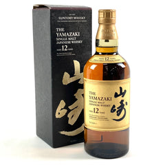 サントリー 山崎 12年 シングルモルト ジャパニーズ 700ml 国産ウイスキー 酒 【古酒】liqbb【東京都内限定お届け】