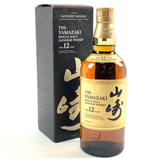 サントリー 山崎 12年 シングルモルト ジャパニーズ 700ml 国産ウイスキー 酒 【古酒】liqbb【東京都内限定お届け】