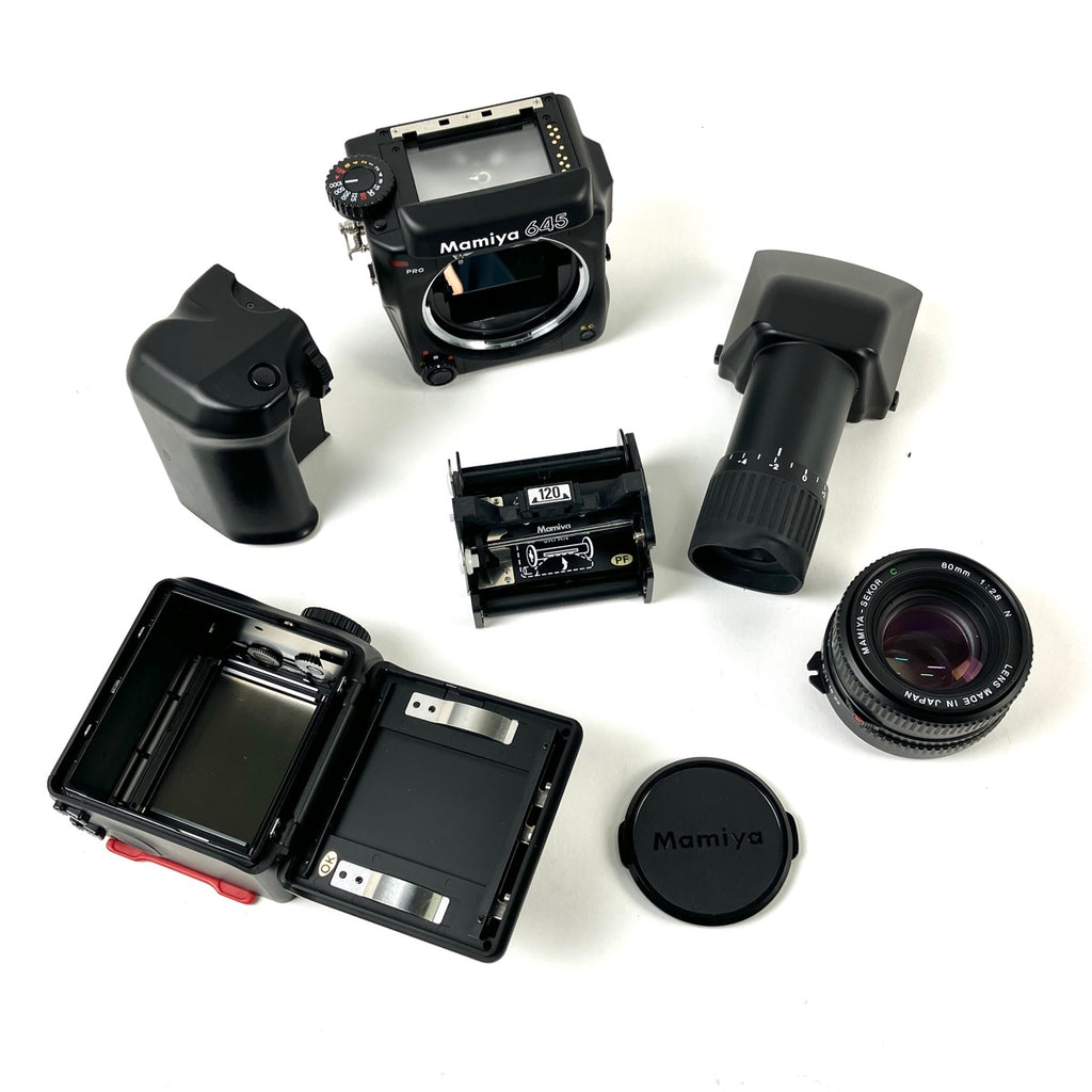 マミヤ Mamiya 645PRO + SEKOR C 80mm F2.8 N 中判カメラ 【中古】cambb