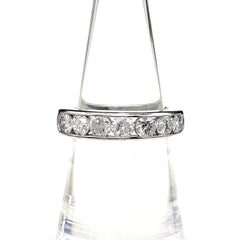 メレダイヤ デザインリング プラチナ 指輪 リング 9.5号 Pt850 ダイヤモンド レディース ノンブランドジュエリー 【中古】nbjwl