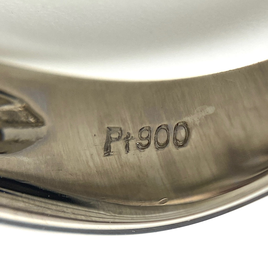 ダイヤモンド デザインリング プラチナ メレダイヤ 指輪 リング 11.5号 Pt900 ダイヤモンド レディース 【中古】nbjwl