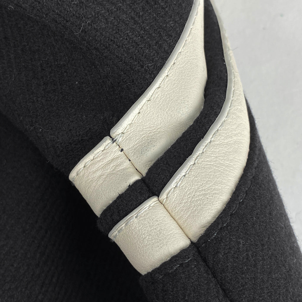 ヴァレンチノ ロックスタッズ テディジャケット ブルゾン スタジャン レオパード柄 アウター その他ジャケット 毛 ブラック ホワイト メンズ 【中古】brapp