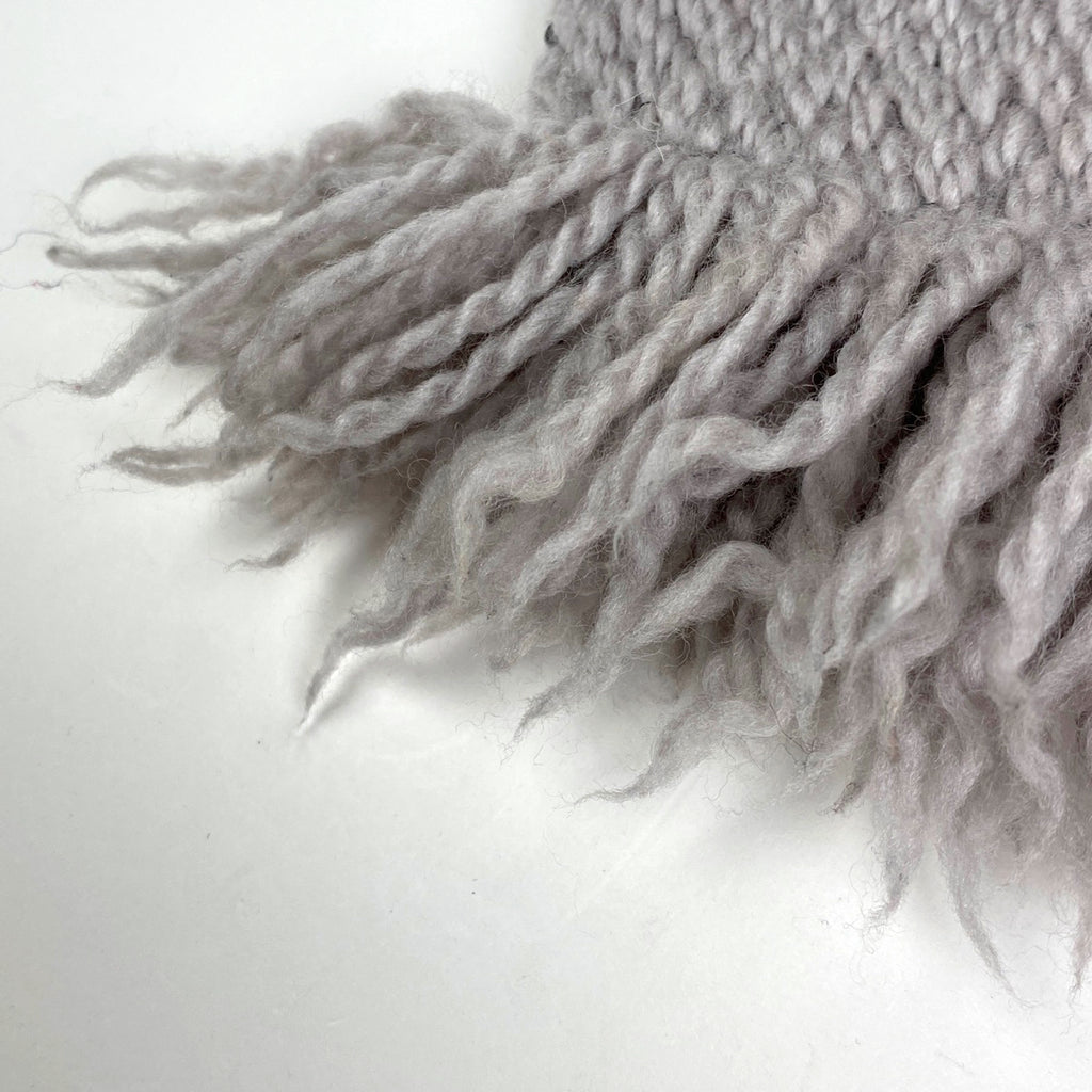 ルイ・ヴィトン エシャルプ ロゴマニア モノグラム マフラー ウール シルク グリペルル (グレー) レディース 【中古】brbag