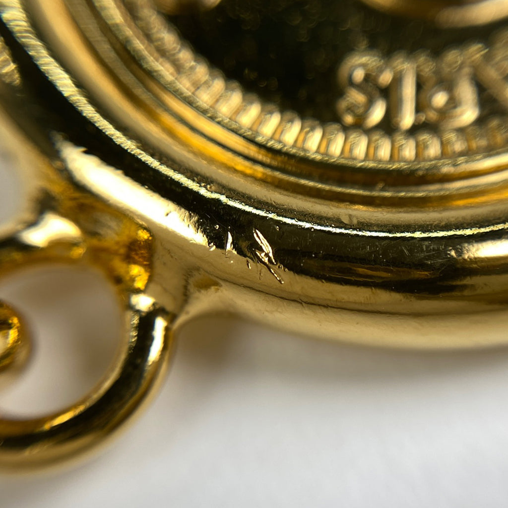 シャネル ココマーク チェーン ベルト 3連 コイン ベルト GP ゴールド レディース 【中古】brbag