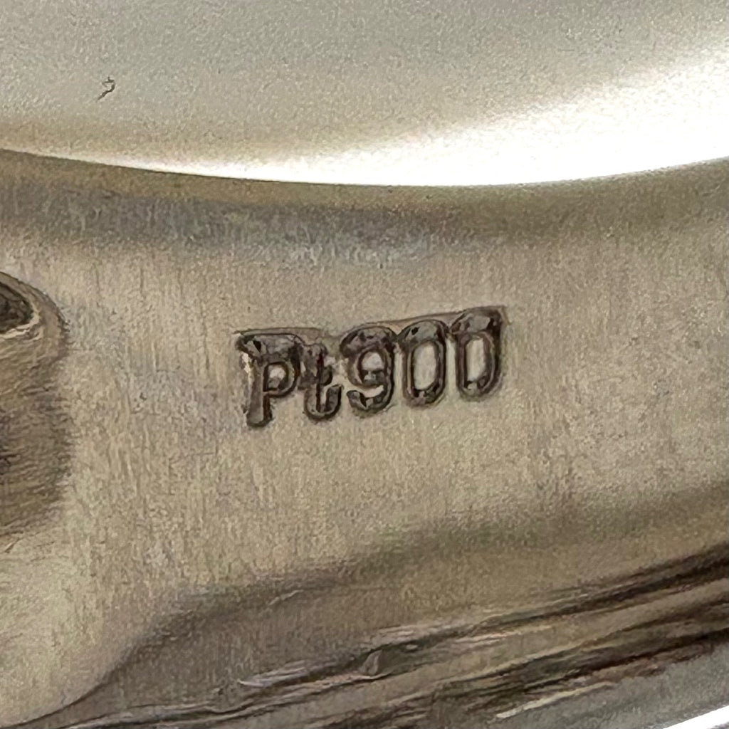 メレダイヤ デザインリング プラチナ 指輪 リング 13号 Pt900 ダイヤモンド レディース 【中古】nbjwl