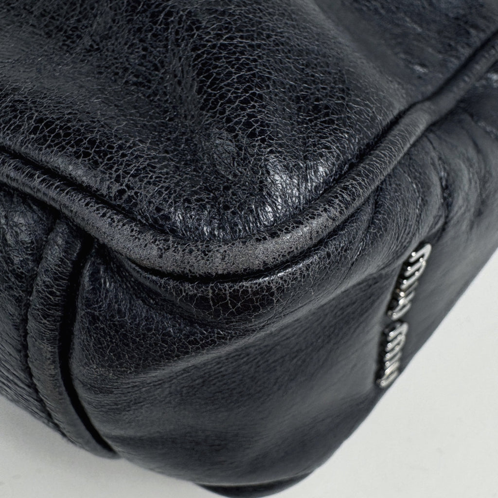 ミュウ ミュウ ロゴ ショルダーバッグ 斜め掛け ショルダーバッグ