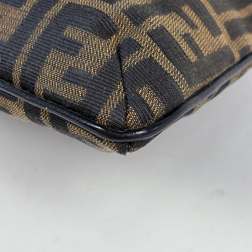 フェンディ ズッカ柄 ショルダーバッグ 肩掛け ワンショルダー ショルダーバッグ キャンバス ブラウン 15082 レディース ブランドバッグ・小物 【中古】brbag