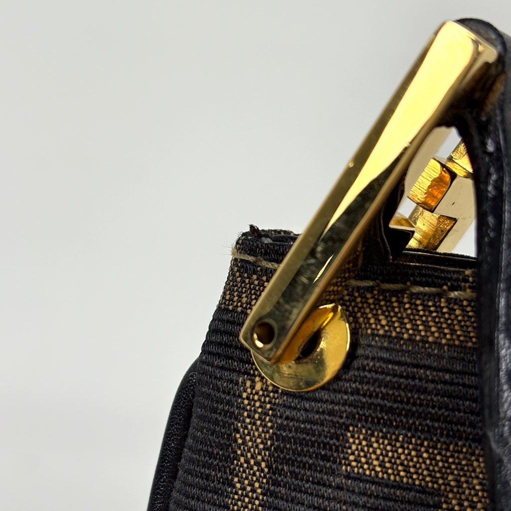 フェンディ ズッカ柄 ショルダーバッグ 肩掛け ワンショルダー ショルダーバッグ キャンバス ブラウン 15082 レディース ブランドバッグ・小物 【中古】brbag