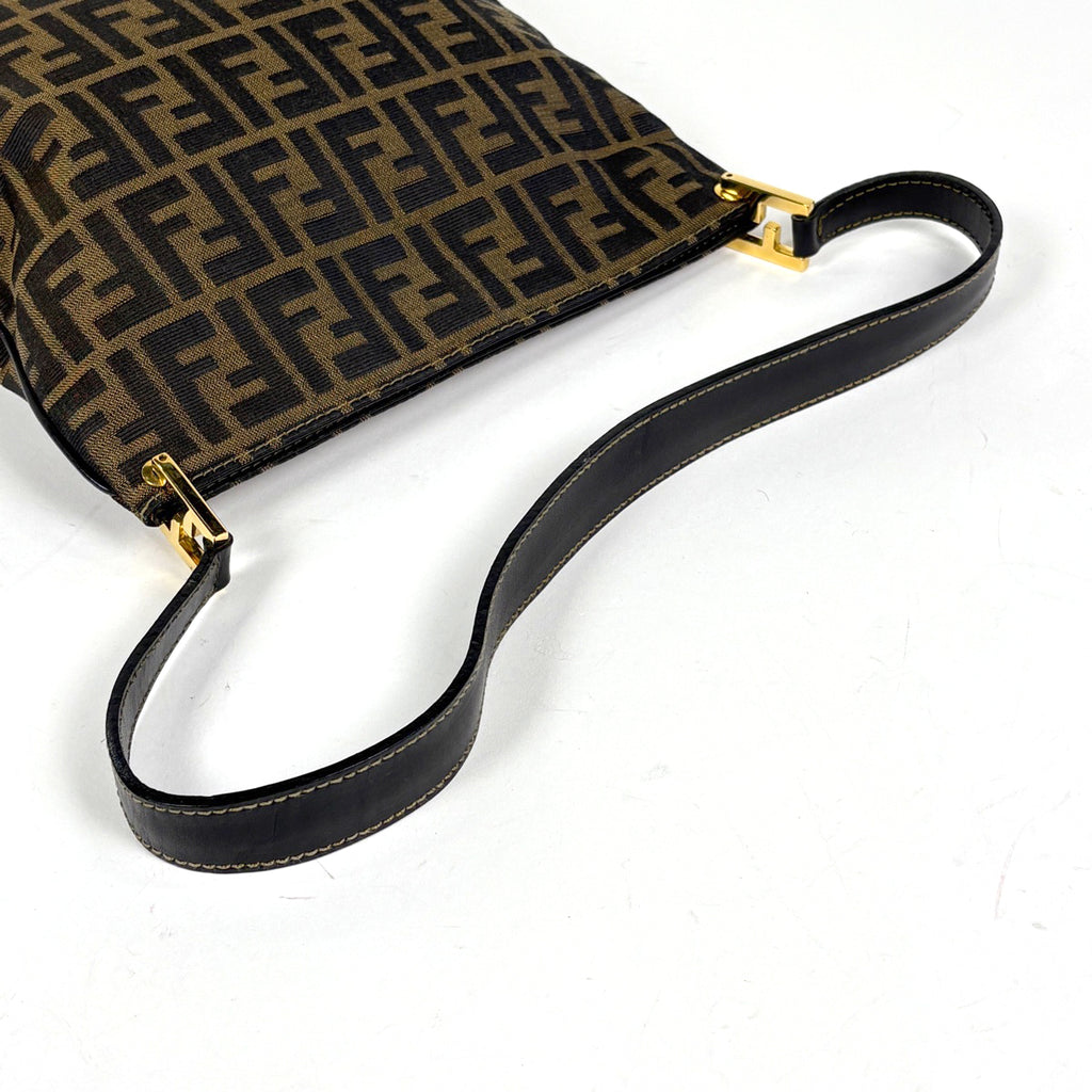 フェンディ ズッカ柄 ショルダーバッグ 肩掛け ワンショルダー ショルダーバッグ キャンバス ブラウン 15082 レディース ブランドバッグ・小物 【中古】brbag