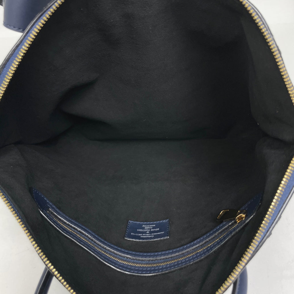 ルイ・ヴィトン ロックイット ヴェルティカル ハンドバッグ モノグラム デザイア トートバッグ モノグラム ブルーマリーヌ(ネイビー) M93971 レディース 【中古】brbag