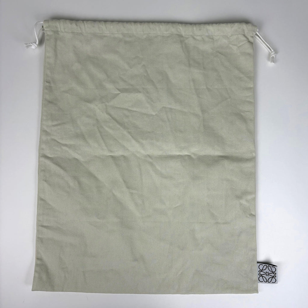 ロエベ アマソナ28 アナグラム ハンドバッグ レザー ライトブルー レディース 中古 brbag