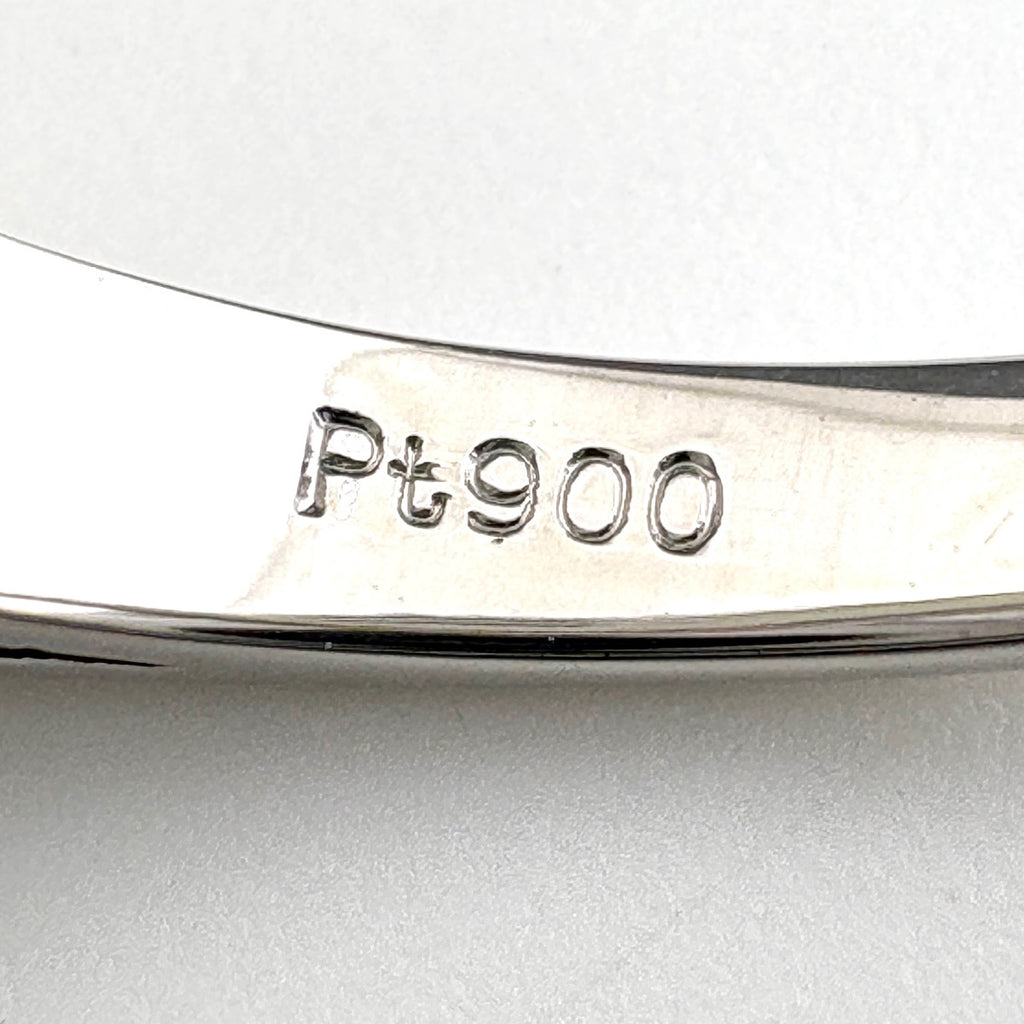 メレダイヤ デザインリング プラチナ 指輪 リング 9号 Pt900 ダイヤモンド レディース ノンブランドジュエリー 【中古】nbjwl