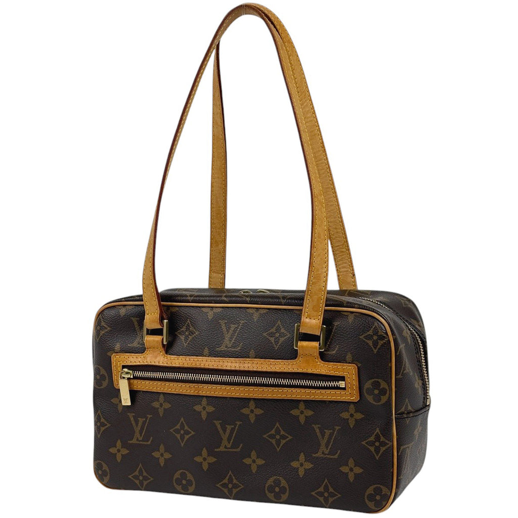 ルイ・ヴィトン シテ MM 肩掛け ショルダーバッグ モノグラム ブラウン M51182 レディース 【中古】brbag
