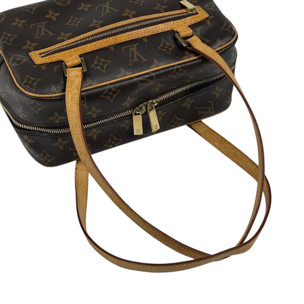 ルイ・ヴィトン シテ MM 肩掛け ショルダーバッグ モノグラム ブラウン M51182 レディース 【中古】brbag