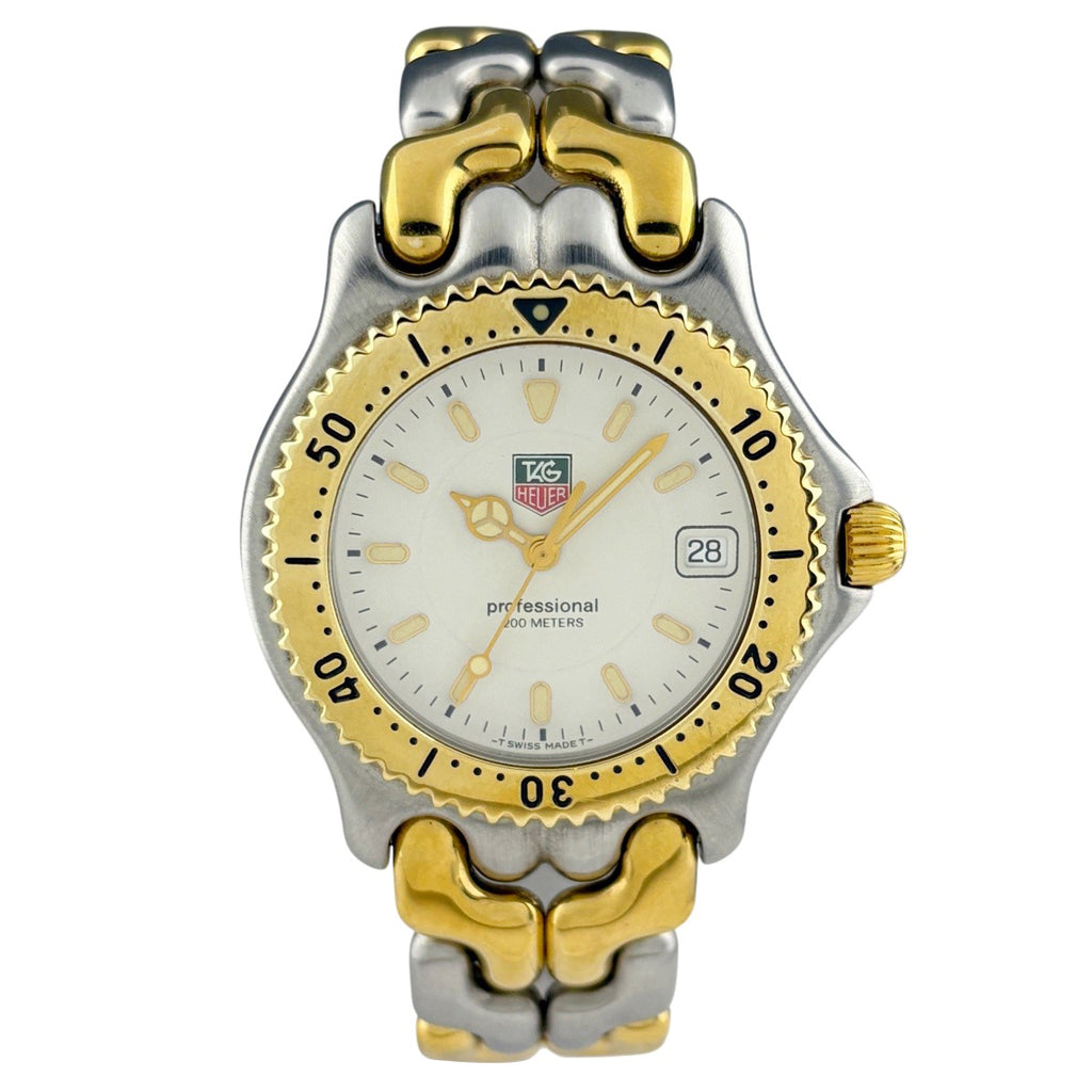 タグホイヤー プロフェッショナル セルシリーズ WG1122-0 腕時計 SS GP クォーツ メンズ 【中古】wtcbb