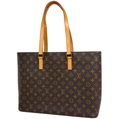 ルイ・ヴィトン ルコ ショルダーバッグ 肩掛け 通勤 トートバッグ モノグラム ブラウン M51155 レディース 【中古】brbag