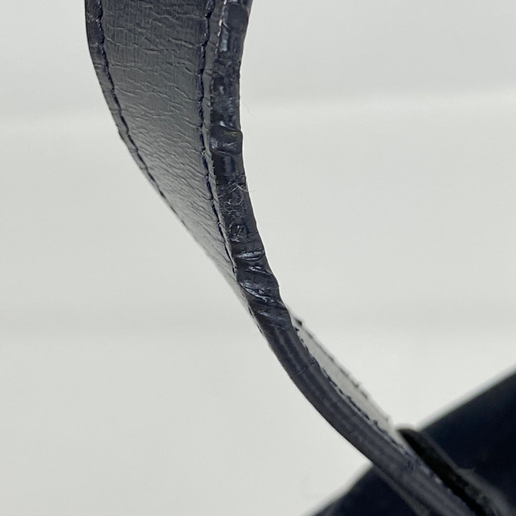 カルティエ サファイアライン ショルダーバッグ レザー ネイビー レディース 【中古】brbag