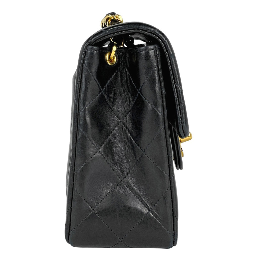 シャネル ミニ マトラッセ シングルフラップ チェーン ショルダーバッグ ココマーク ショルダーバッグ レザー A01115 レディース 【中古】brbag