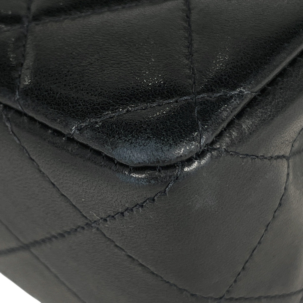 シャネル ミニ マトラッセ シングルフラップ チェーン ショルダーバッグ ココマーク ショルダーバッグ レザー A01115 レディース 【中古】brbag