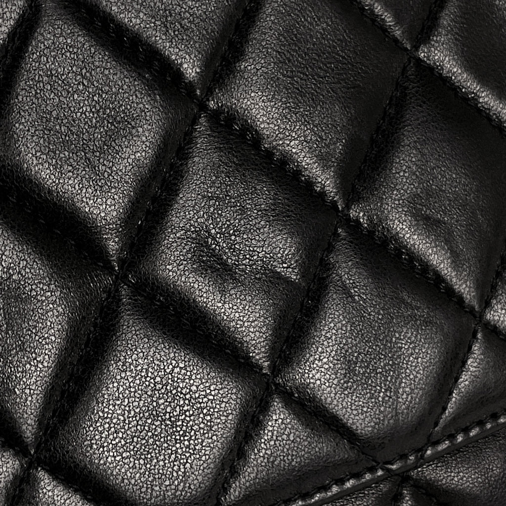 シャネル ミニ マトラッセ シングルフラップ チェーン ショルダーバッグ ココマーク ショルダーバッグ レザー A01115 レディース 【中古】brbag