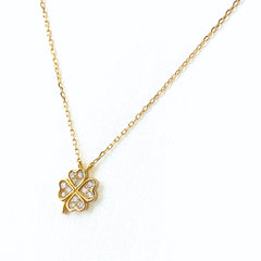 スタージュエリー メレダイヤ デザインネックレス YG イエローゴールド ペンダント ネックレス K18 ダイヤモンド レディース 【中古】brjwl