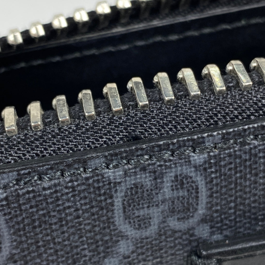 グッチ スモール メッセンジャーバッグ GG柄 シェリーライン ウェブ ショルダーバッグ GGスプリーム ブラック 523599 レディース 【中古】brbag