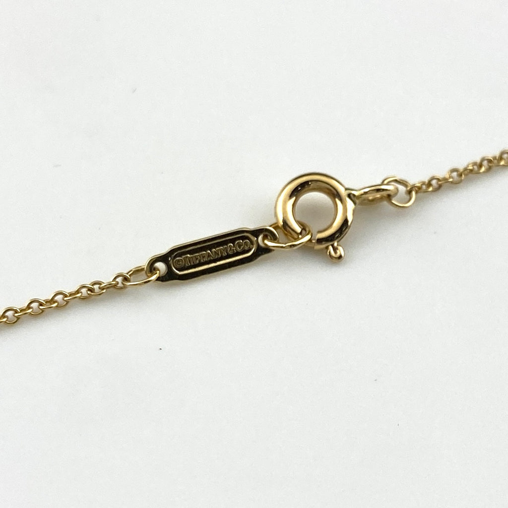 ティファニー ジャンシャランバージェ ネックレス プラチナ YG イエローゴールド ペンダント ネックレス 750 Pt900 ダイヤモンド レディース 【中古】brjwl