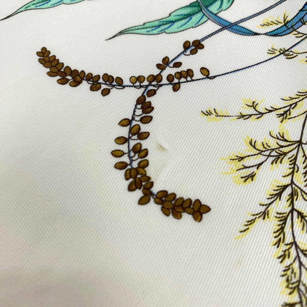 エルメス カレ 90 Pythagore ピタゴラス 花柄 スカーフ シルク ピンク マルチカラー レディース 【中古】brbag