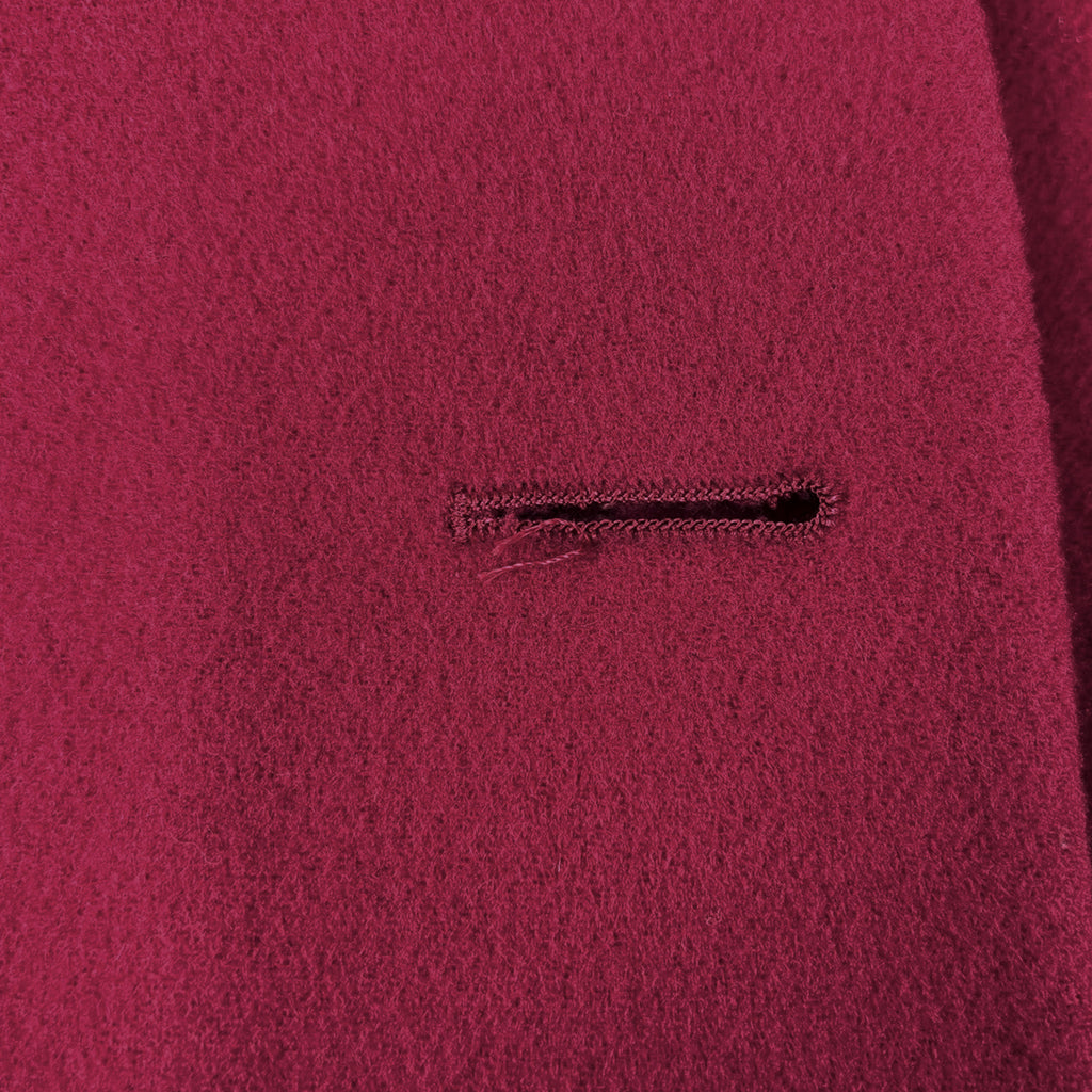 イヴ・サンローラン ノーカラー ジャケット ショート アウター ノーカラージャケット 毛 ピンク レディース ブランドアパレル 【中古】brapp