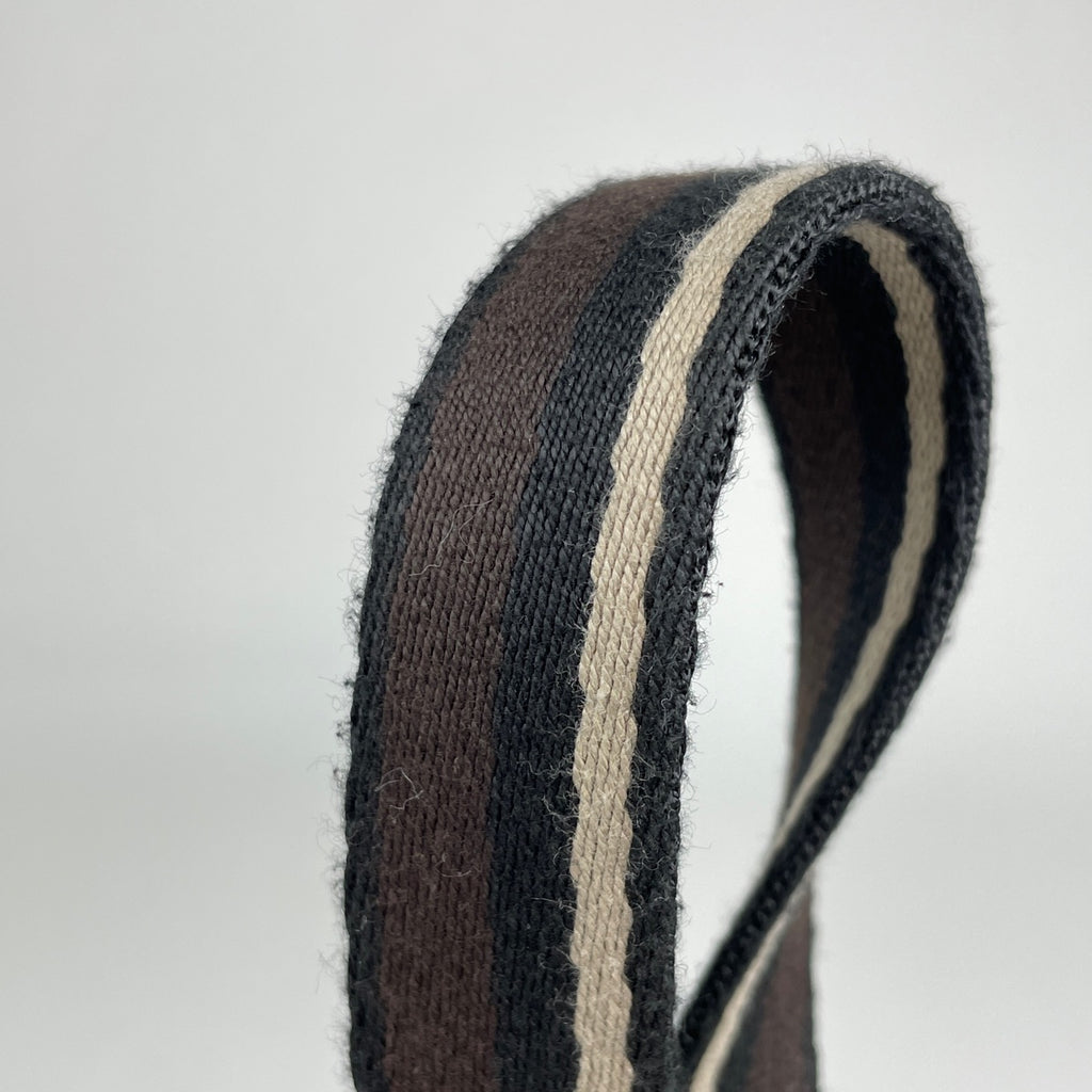 エルメス トロカホリゾンタル MM 手提げ ハンドバッグ トートバッグ キャンバス ブラック レディース 【中古】brbag