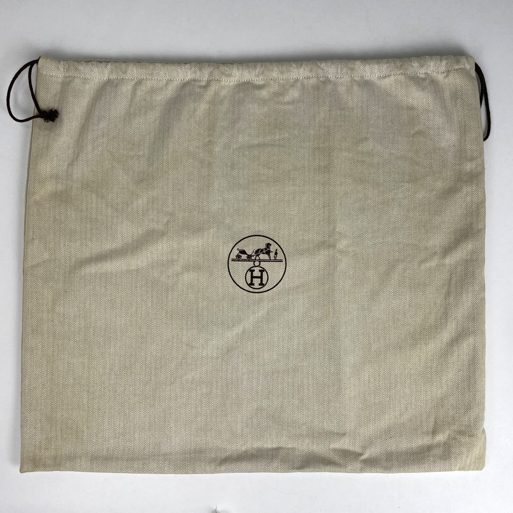 エルメス トロカホリゾンタル MM 手提げ ハンドバッグ トートバッグ キャンバス ブラック レディース 【中古】brbag