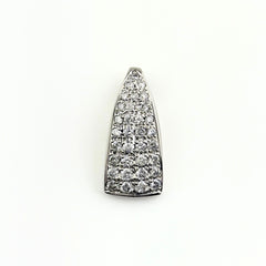 メレダイヤ ペンダントトップ プラチナ ペンダントトップ Pt900 ダイヤモンド レディース ノンブランドジュエリー 【中古】nbjwl