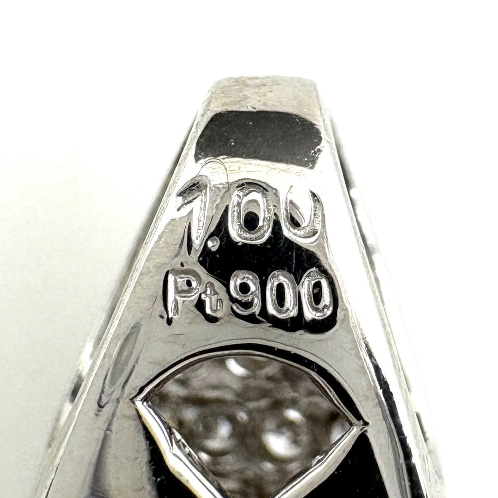 メレダイヤ ペンダントトップ プラチナ ペンダントトップ Pt900 ダイヤモンド レディース ノンブランドジュエリー 【中古】nbjwl