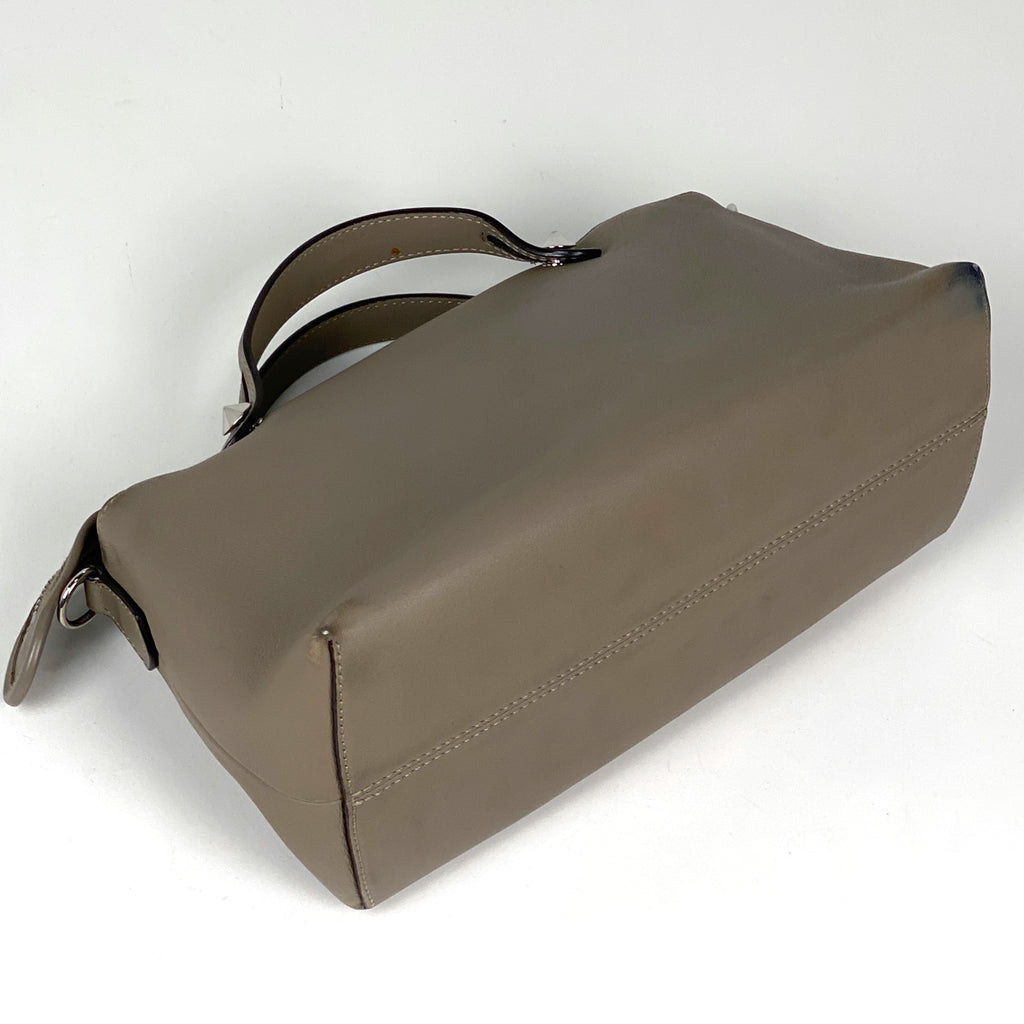 フェンディ バイザウェイ ミディアム ハンドバッグ 2WAY ショルダーバッグ ハンドバッグ レザー グレージュ 8BL146 レディース 【中古】brbag