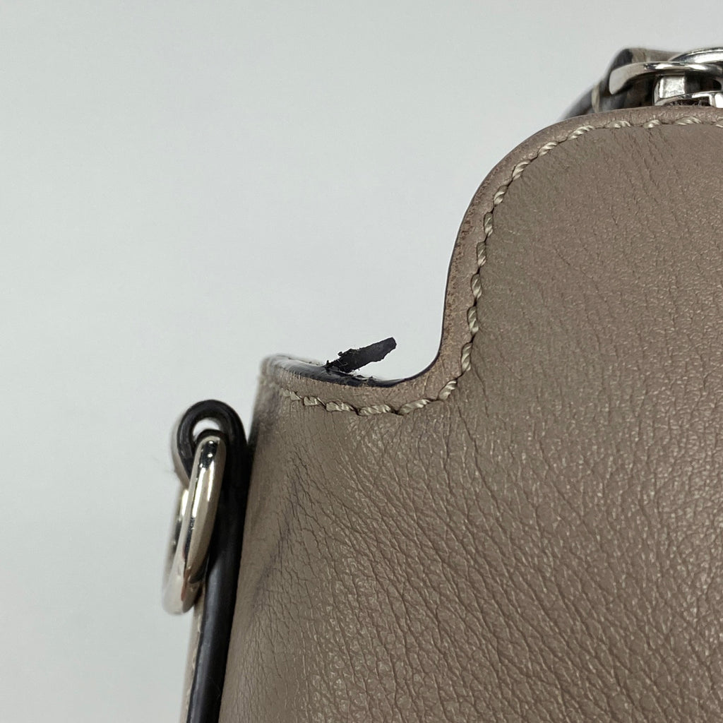 フェンディ バイザウェイ ミディアム ハンドバッグ 2WAY ショルダーバッグ ハンドバッグ レザー グレージュ 8BL146 レディース 【中古】brbag