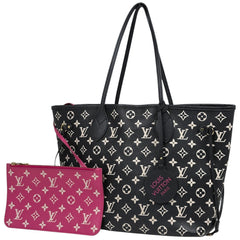 ルイ・ヴィトン ネヴァーフル MM ショルダーバッグ トートバッグ モノグラムアンプラント ノワール(ブラック) ホワイト M46103 レディース ブランドバッグ・小物 【中古】brbag