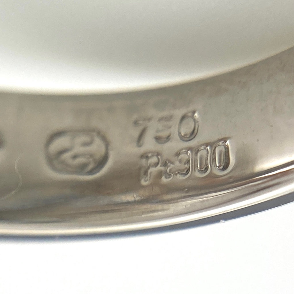 メレダイヤ デザインリング プラチナ PG ピンクゴールド 指輪 リング 12.5号 Pt900 750 ダイヤモンド レディース 【中古】nbjwl