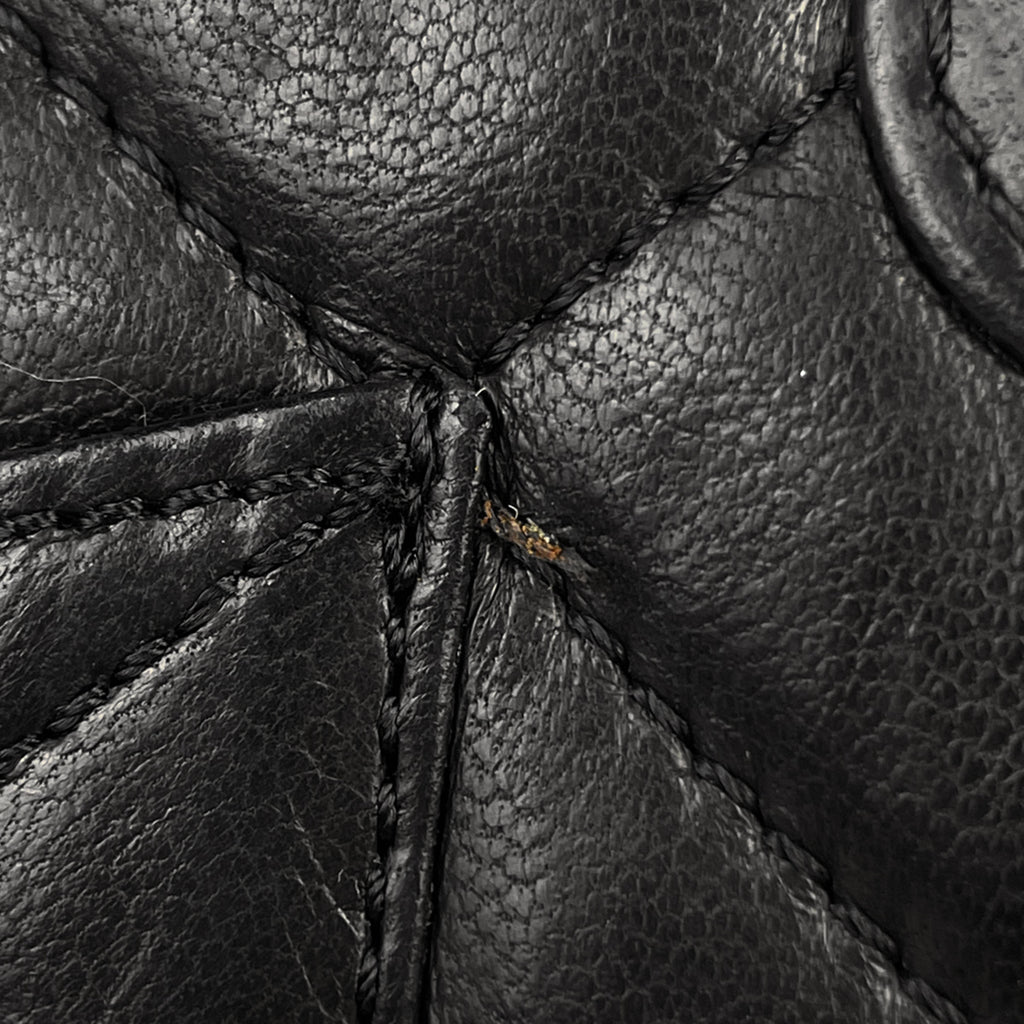 シャネル パリ限定 マトラッセ Wフラップ チェーン ショルダーバッグ ココマーク ショルダーバッグ レザー ブラック レディース 【中古】brbag