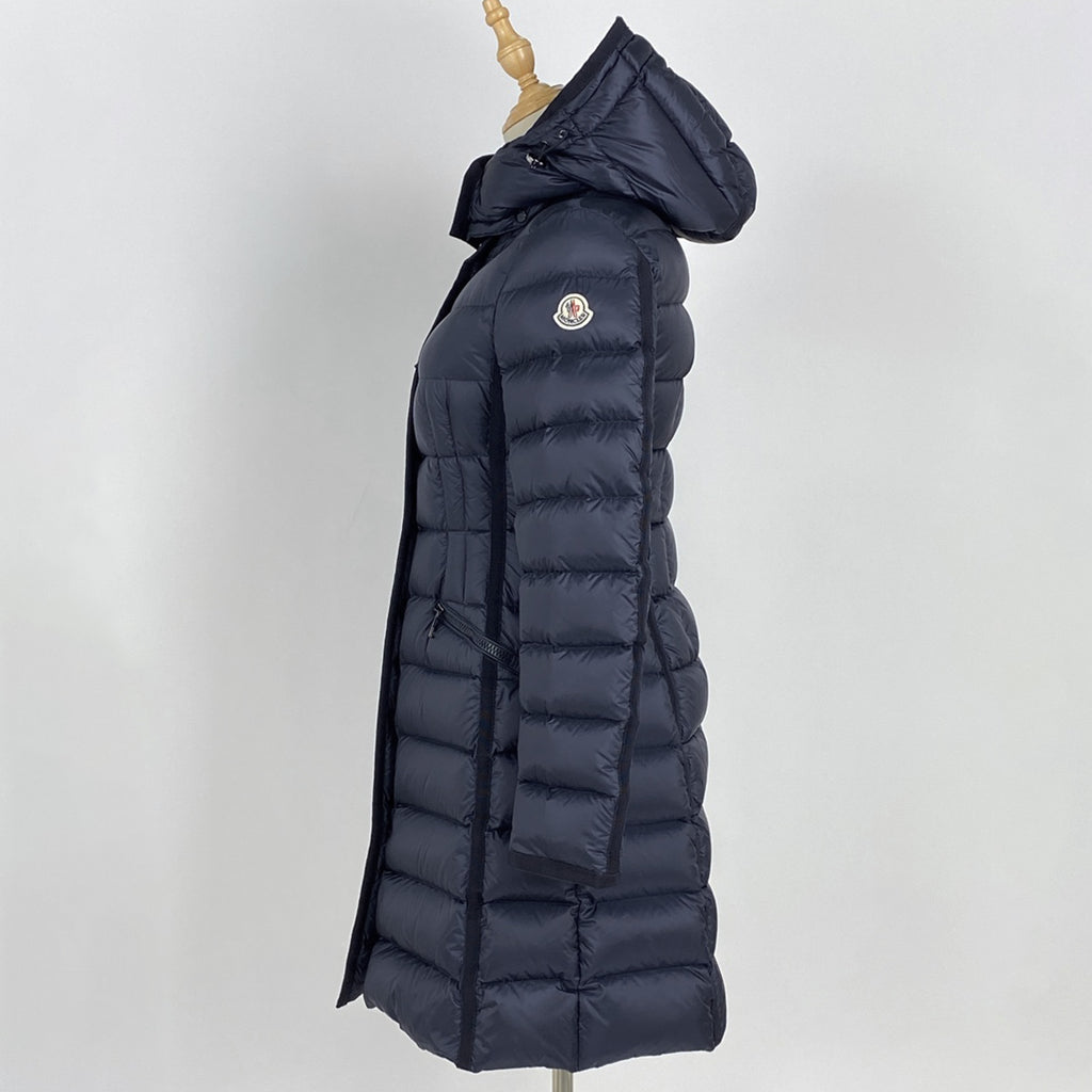 モンクレール エルミンヌ ダウンコート HERMINE 防寒 ロング アウター ダウンコート レディース 【中古】brapp