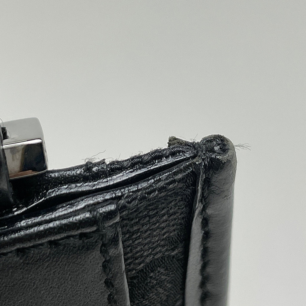 グッチ GG柄 ショルダーバッグ 斜め掛け ポシェット ショルダーバッグ GGキャンバス ブラック 27639 レディース 【中古】brbag