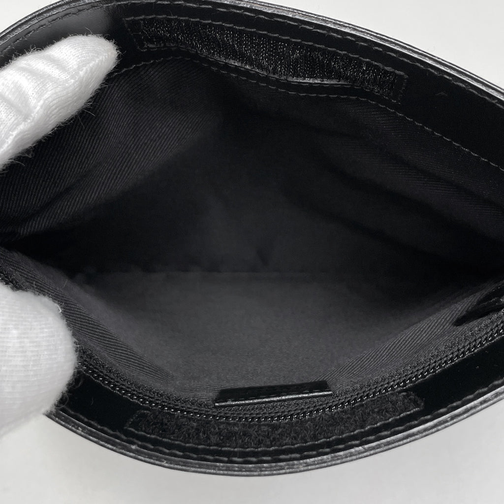 グッチ GG柄 ショルダーバッグ 斜め掛け ポシェット ショルダーバッグ GGキャンバス ブラック 27639 レディース 【中古】brbag