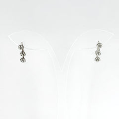 メレダイヤ デザインピアス ピアス K18 WG ダイヤモンド レディース ノンブランドジュエリー 【中古】nbjwl