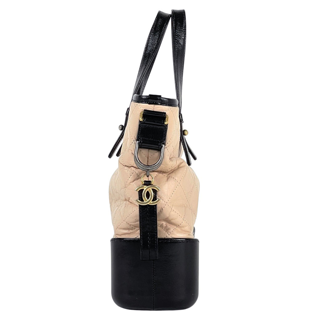 シャネル ココマーク ガブリエルドゥ トートバッグ マトラッセ ハンドバッグ トートバッグ レザー ベージュ レディース 【中古】brbag