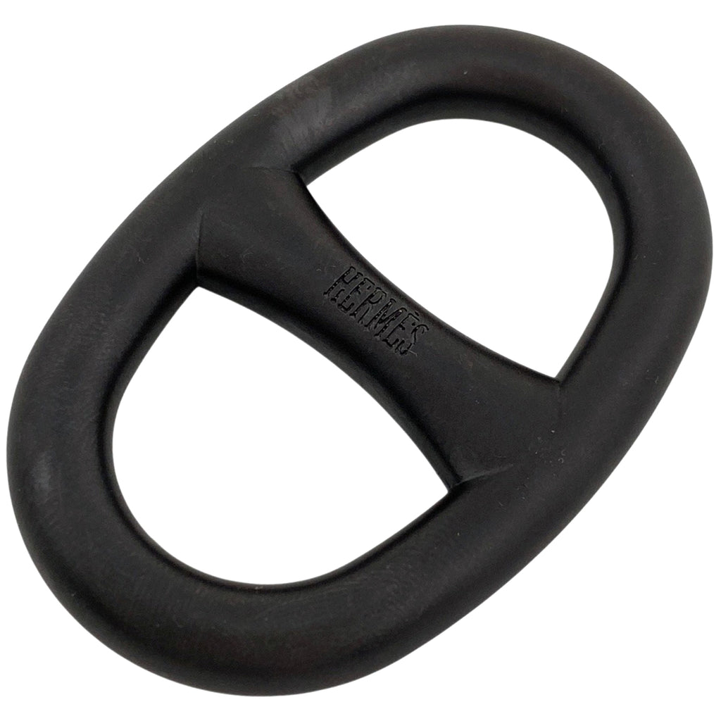 エルメス シェーヌダンクル スカーフリング スカーフ留め スカーフリング メタル ブラック レディース 【中古】brbag