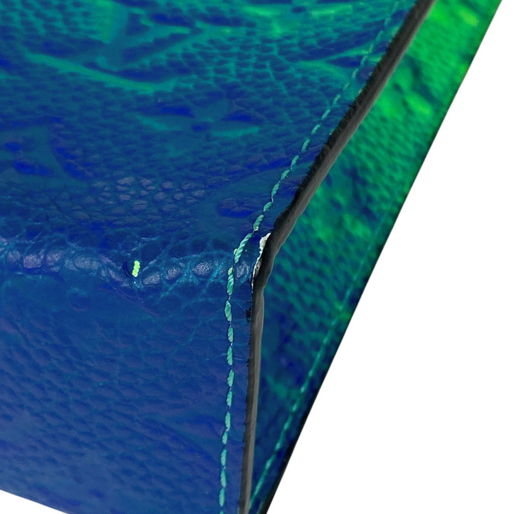 ルイ・ヴィトン プティット サックプラ 2WAY ショルダーバッグ ハンドバッグ モノグラムアンプラント グリーン ブルー M81221 レディース 【中古】brbag