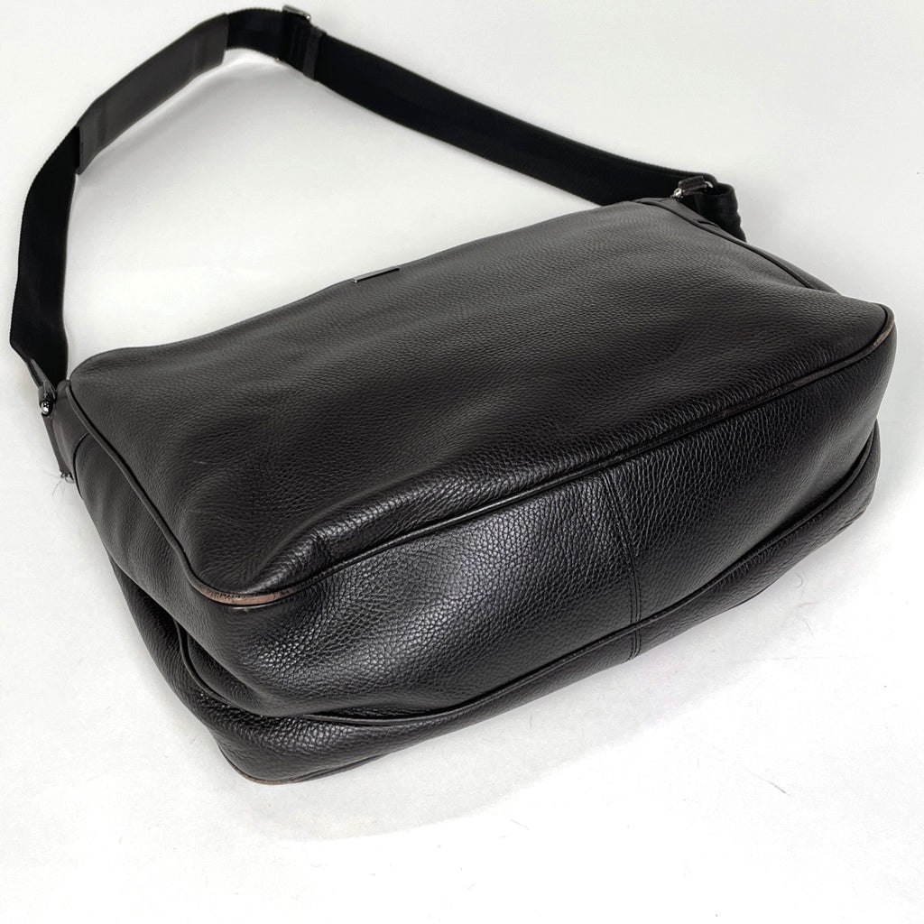 カルティエ マルチェロ ショルダーバッグ メッセンジャーバッグ ショルダーバッグ レザー ダークブラウン レディース 【中古】brbag